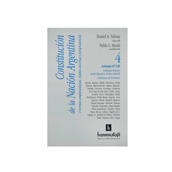 Constitucion de la Nación Argentina